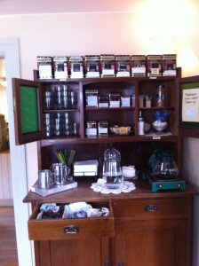 'Fika' tea cabinet