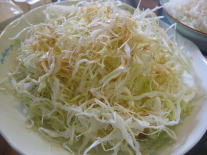 Japanese cabbage salad